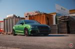 Audi RS3 Sedan on Vossen Wheels (VPS-301) 2018 года